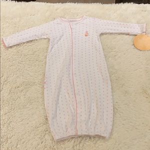 Magnolia baby ruffle convertible gown 0-3 mo